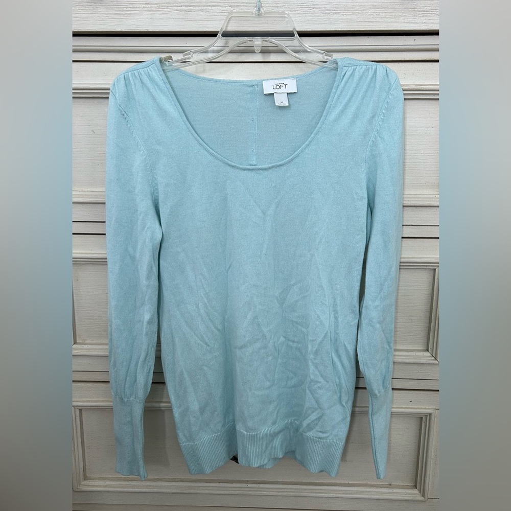 Aqua sweater